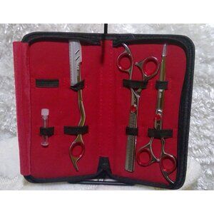 4Aver high-end professional hairdressing and barber shear scissors' set